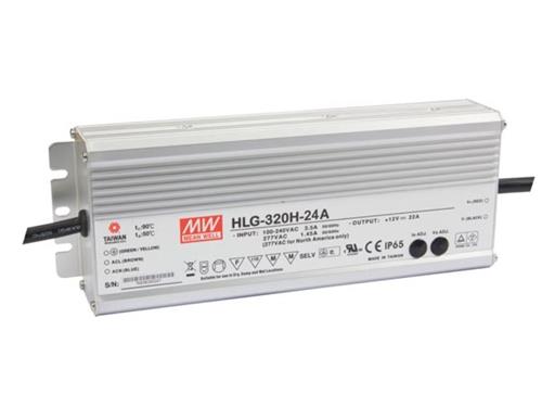 Meanwell trafo IP65 320W-24V