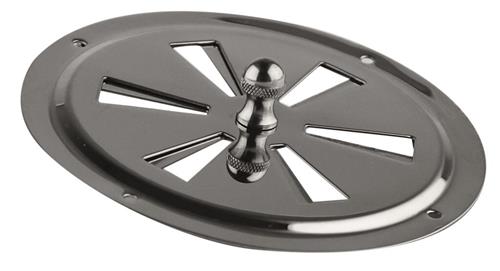 Hollex ventilatierooster 128mm afsluitbaar