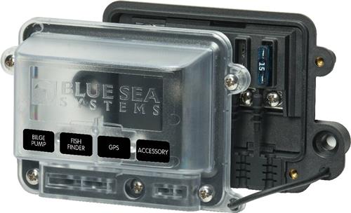 Blue Sea Systems zekeringblok ST-blade waterdicht