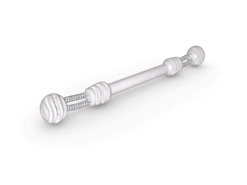 The Snubber Twist schokdemper (wit)