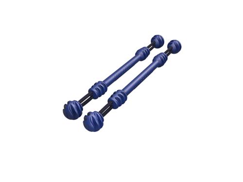 The Snubber Twist schokdemper (set van 2, navy blauw)