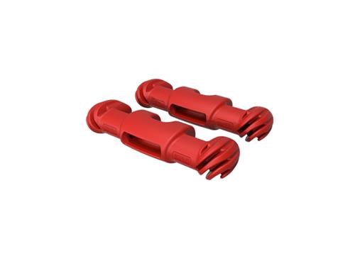 The Snubber Fender bevestiging & handgreep (set van 2, rood)