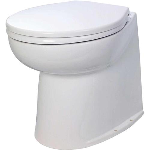 Jabsco toilet DF14 recht 24V met magneetklep Soft Close