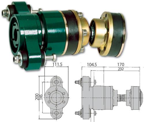 Aquadrive homokineet verlengd CV15