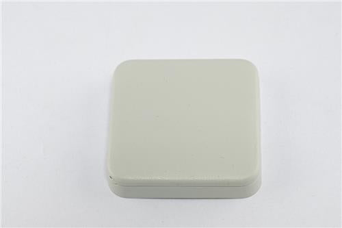Inprojal klapdeksel terugverend 60x60mm ruw/grijs