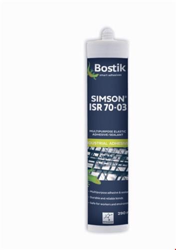 Bostik kit verlijmend (SMP) ISR70-03 wit 290ml/st