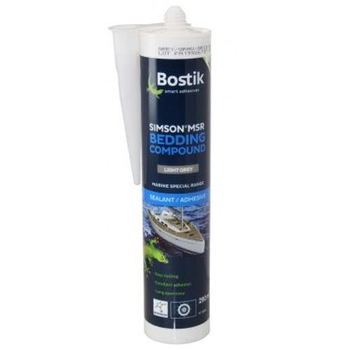 Bostik MSR construction ahesive grijs 290ml/st