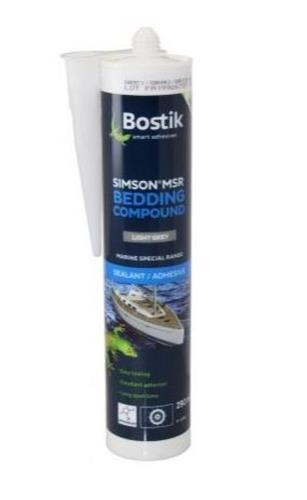 Bostik MSR bedding compound grijs 290ml/st