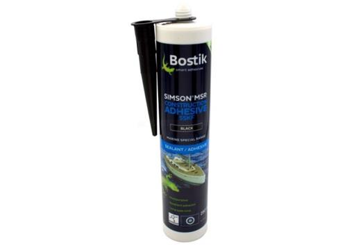 Bostik MSR construction ahesive zwart 290ml/st