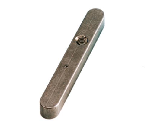 Exalto spie-rvs316-6x6x50-geboord