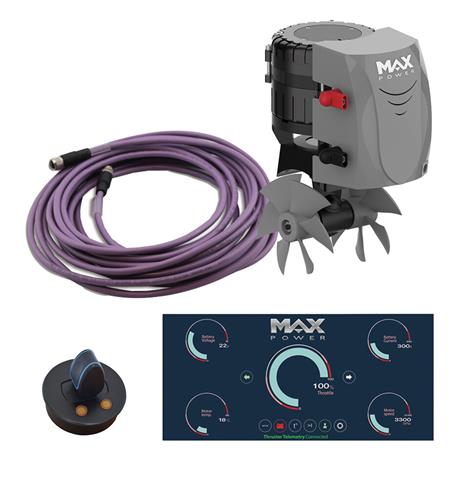 Maxpower boegschroef ECO 110 proportioneel 24V ø185