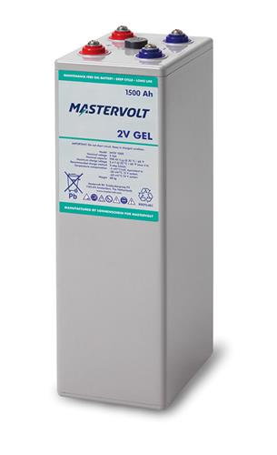 12x MVSV 1500Ah GEL 2V, inclusief 2x verpakking