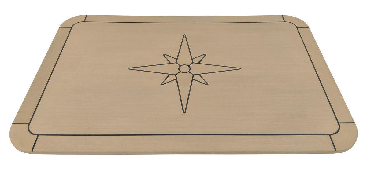 Tafelblad Eco teak Classic soft 58cm x 90cm – afbeelding 1