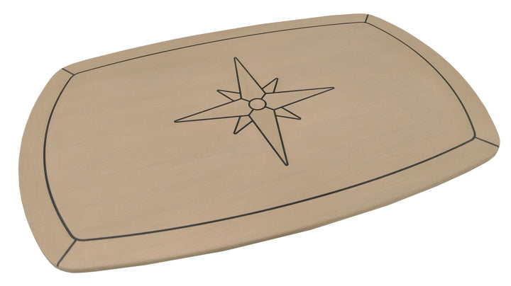 Eude Tafelblad Eco teak Classic comfort 61 cm x 94 cm