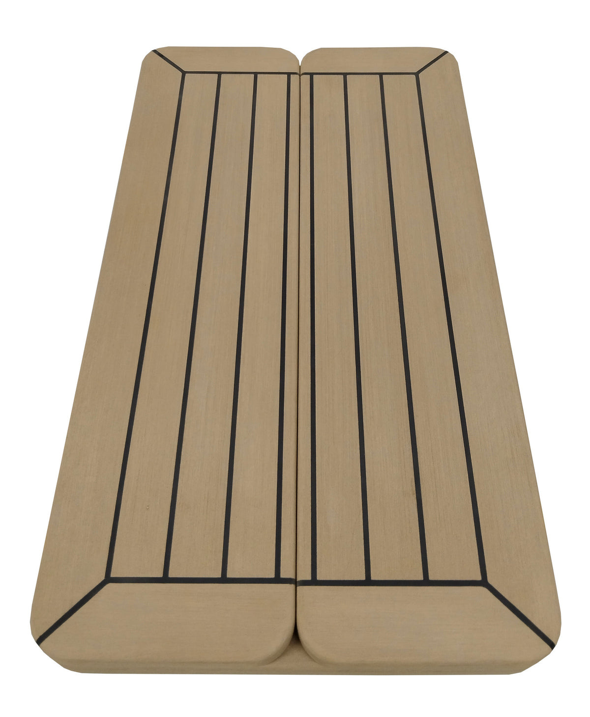 Tafelblad Eco teak Wing 34/68cm x 60cm – afbeelding 3