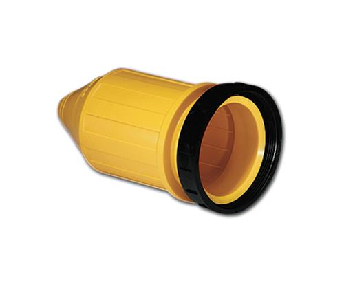 Marinco 50A afdekking met schroefafdichtingsring geel
