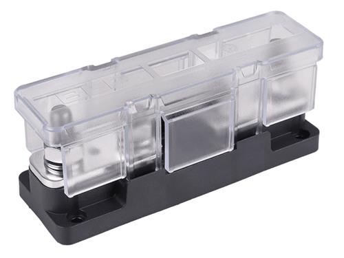 BEP Marine zekeringhouder Class-T 225A-400A 50VDC met extra aansluitbout 10mm (3/8″)