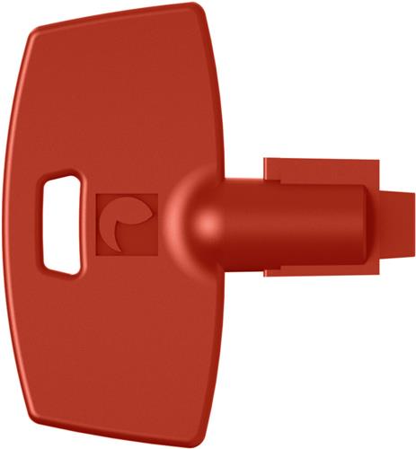 Blue Sea Systems-accuschakelaar M-serie sleutel vervanging rood