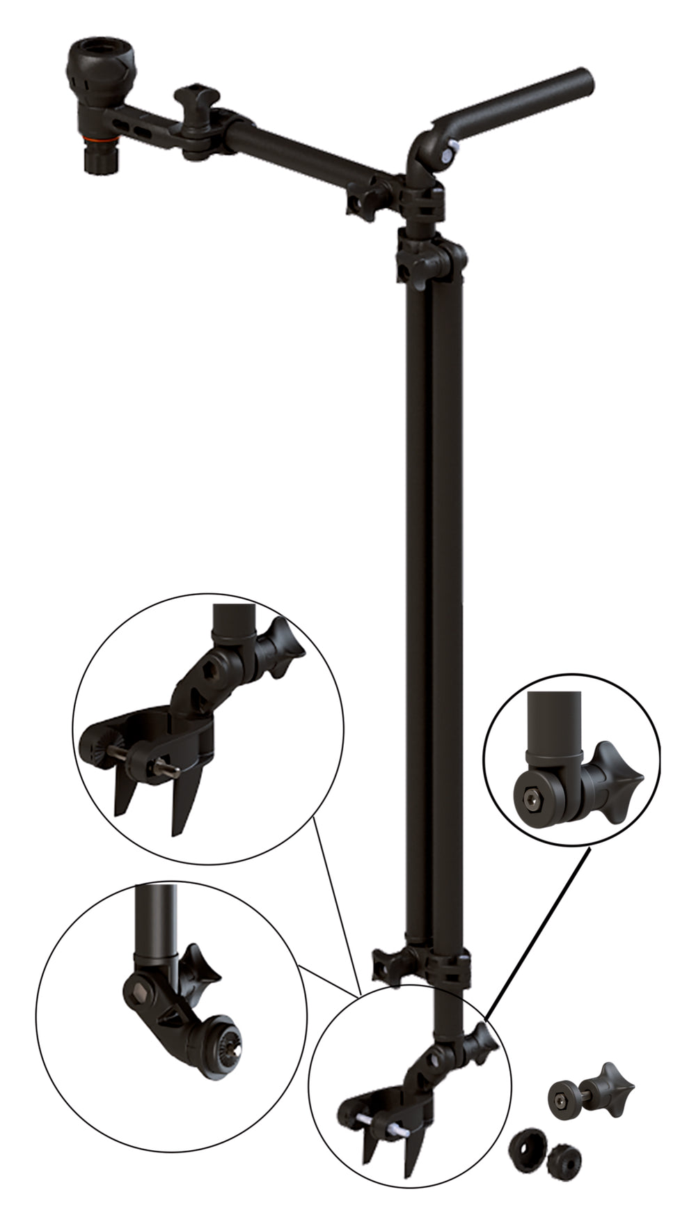 Borika universele transducer steun kit met houder