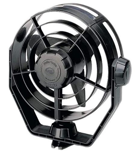 Hella turbo ventilator 12V zwart