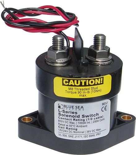 Blue Sea Systems-solenoïde L 250A 12/24V