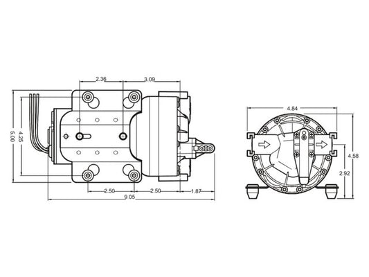Waterpomp zelfaanzuigend  5-20l 230V