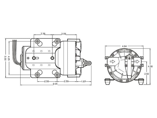 Waterpomp zelfaanzuigend 5-20l 230V