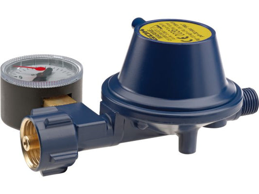 Gasdrukregelaar 0.8kg/h 30mbar met manometer