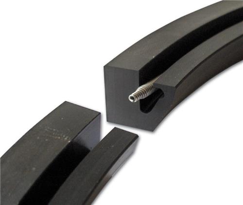 Carco split seal NBR/rvs voor as ø110xø150x16