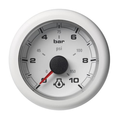 Veratron OceanLink motoroliedrukmeter low-high 150psi 12/24V 52mm wit
