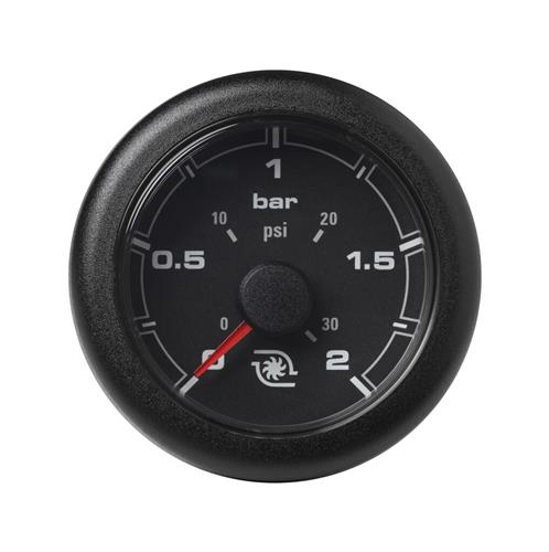 Veratron OceanLink turbo drukmeter 2bar 52mm zwart