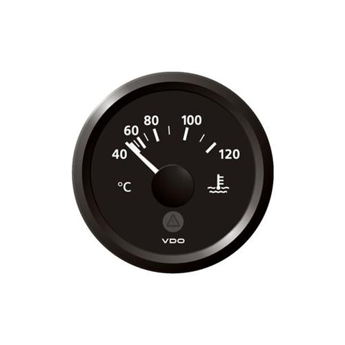 Veratron ViewLine Black koelwater temperatuurmeter 120°C SB 52mm
