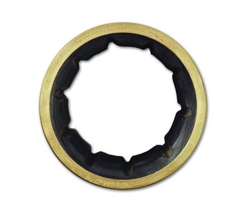 Aqualube rubber lager messing 80x100x320mm
