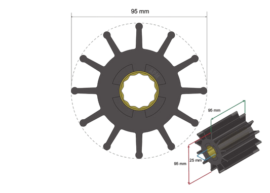 Premium Impeller nr. 06-02-032