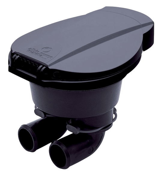 Bilge pomp manueel flush mount zwart