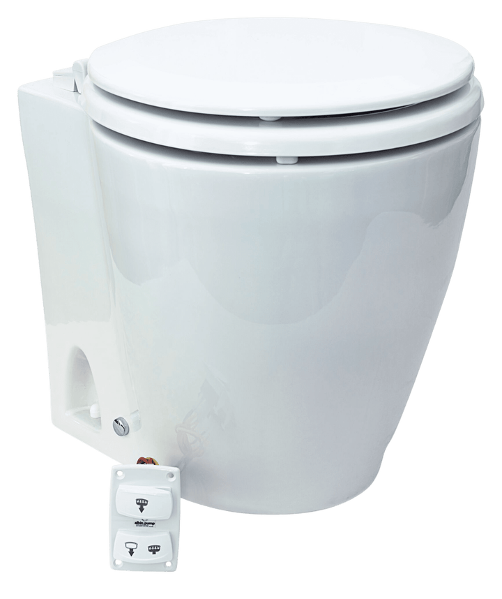 Albin Pump Marine Toilet Design stil elektrisch 12 V
