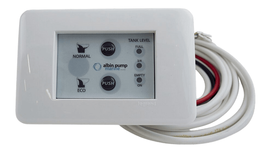 Schakelpaneel elektrisch ECO flush