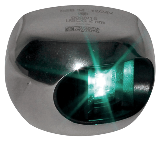 Serie 34 led stuurboord rvs