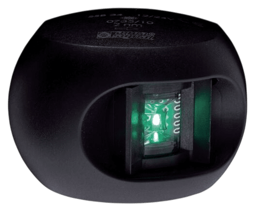 Serie 34 led stuurboord zwart