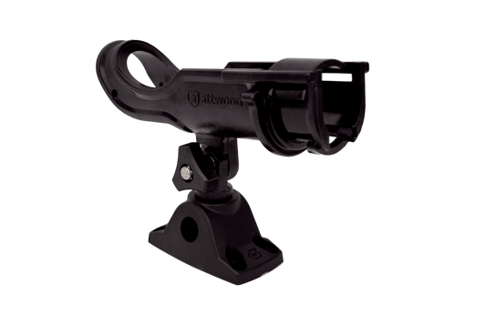 Hengelhouder heavy duty zwart