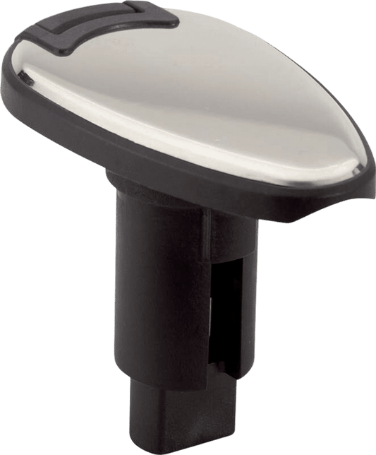 Inbouw montagevoet Lightarmor ovaal RVS kap