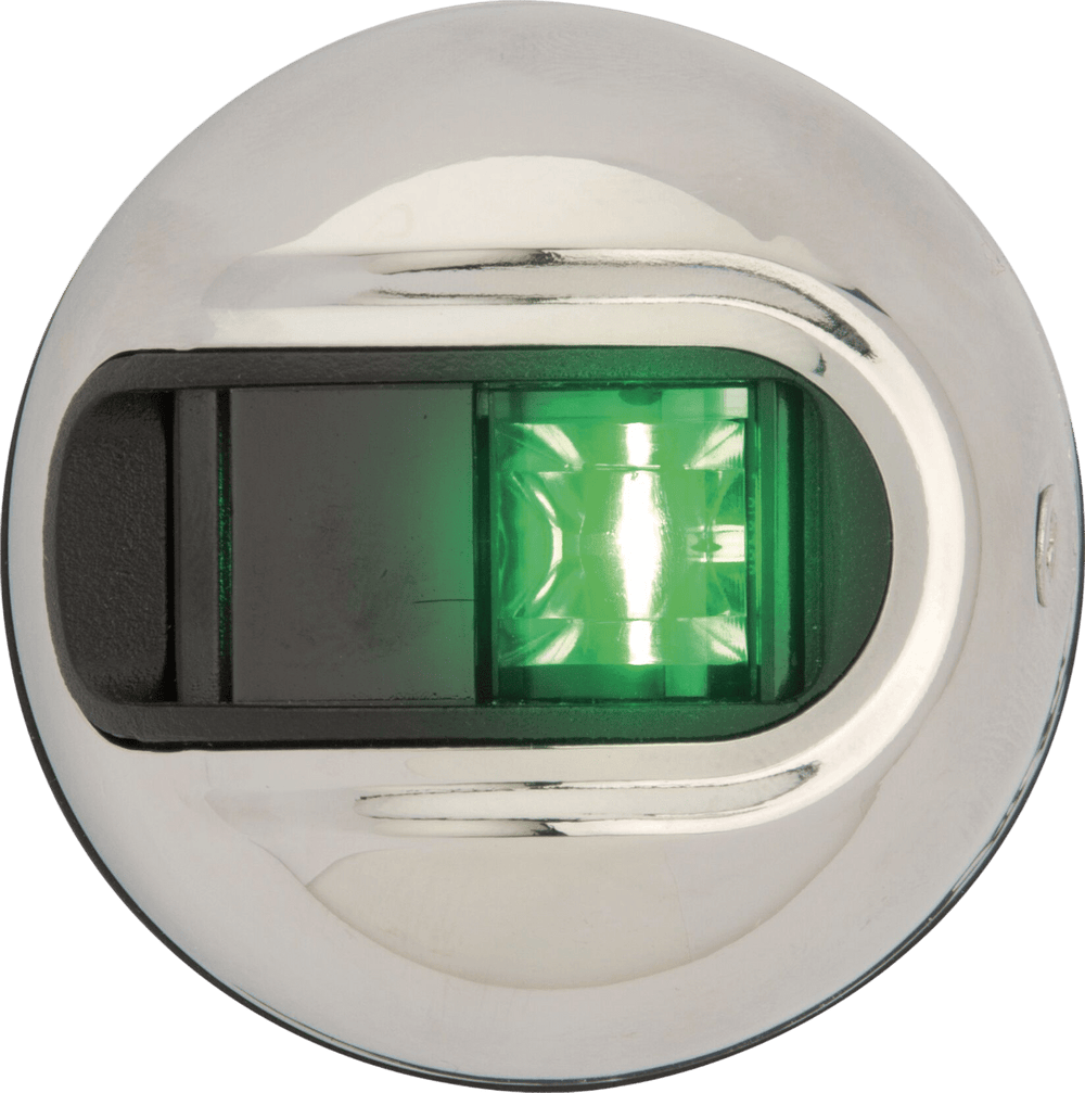 Stuurboordlicht led Lightarmor verticaal rond rvs