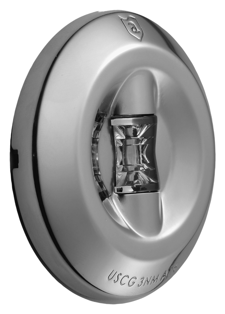 Attwood Heklicht led opbouw RVS rond