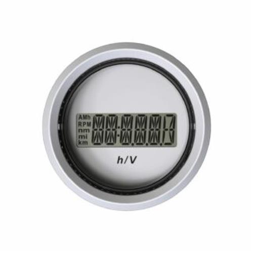 Veratron ViewLine White urenteller/voltmeter digitaal 9-48V TW 52mm