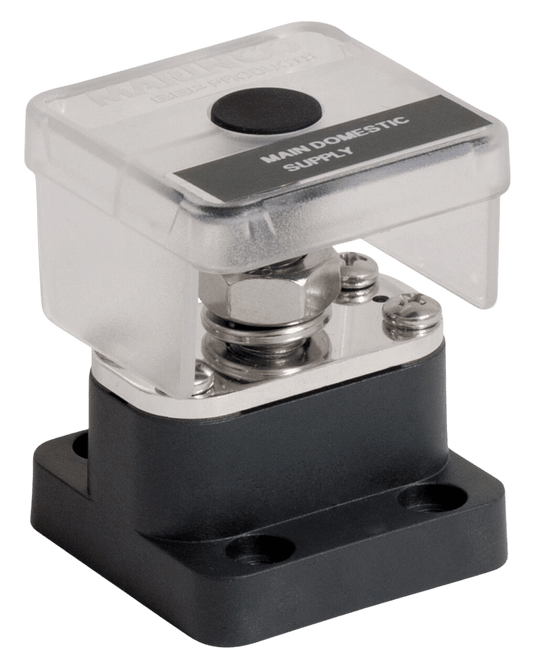 Vermogensklem 10mm stud, 4 terminals