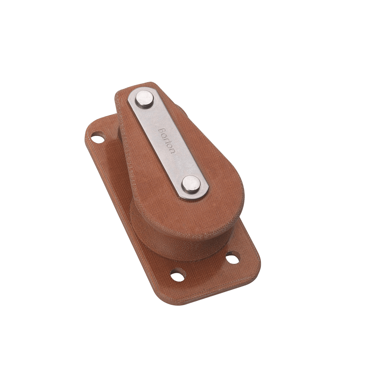 Barton Schildpadblok tufnol maat 6 64 mm schijf voor lijn 16 mm
