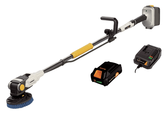 Twin Brush 18V accu borstel set incl. borstel , 2Ah accu &amp; lader