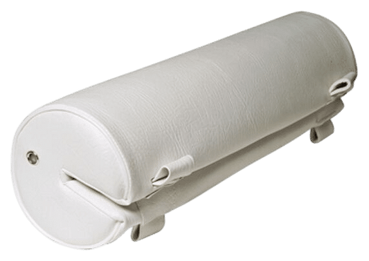 Bedflex rugleuning rond wit