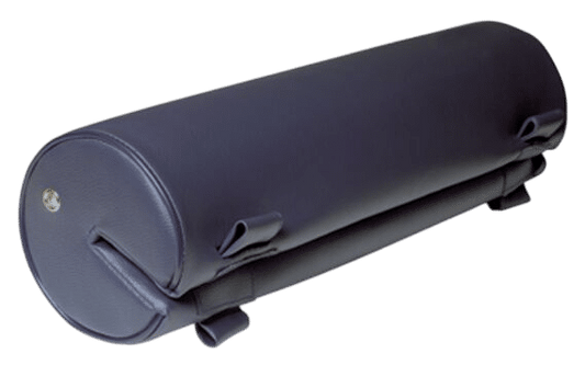 Bedflex rugleuning rond blauw