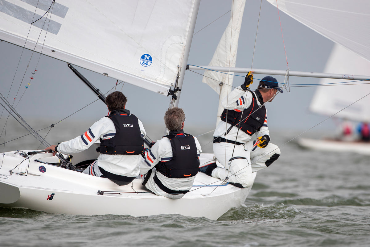 Besto Sailor drijfvest zwart/oranje 50 N maat L